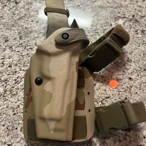 Camouflage Tactical Drop Holster M9